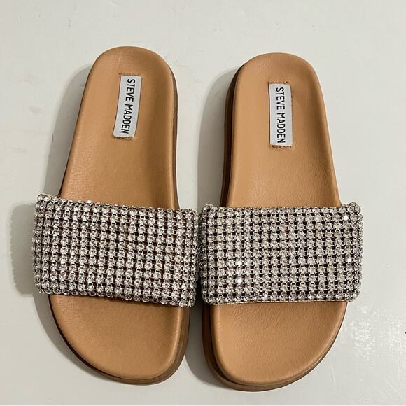 Steve Madden Marren Slide Sandal Size 7.5 - Picture 3 of 9